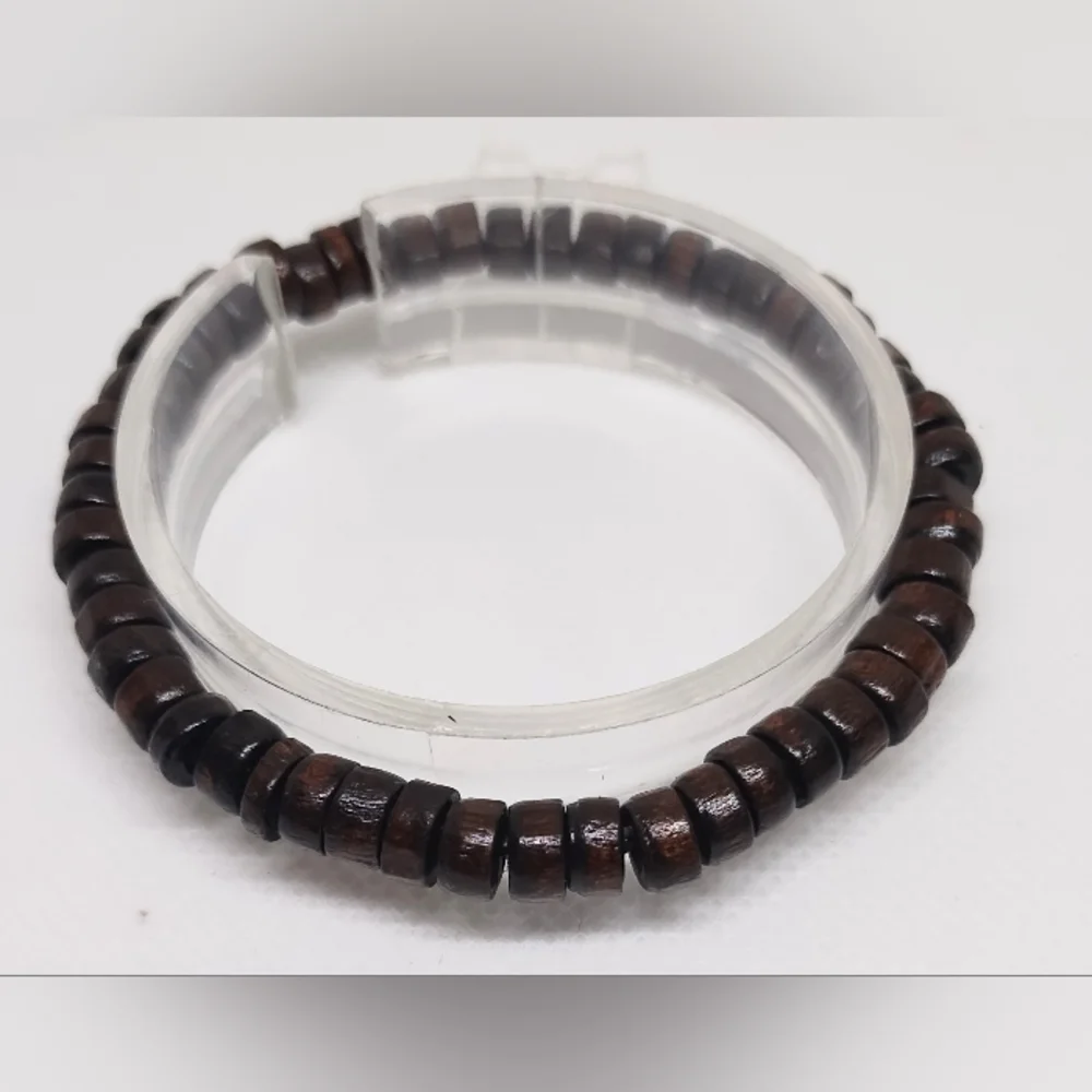Brown Beaded Bracelet F63‎